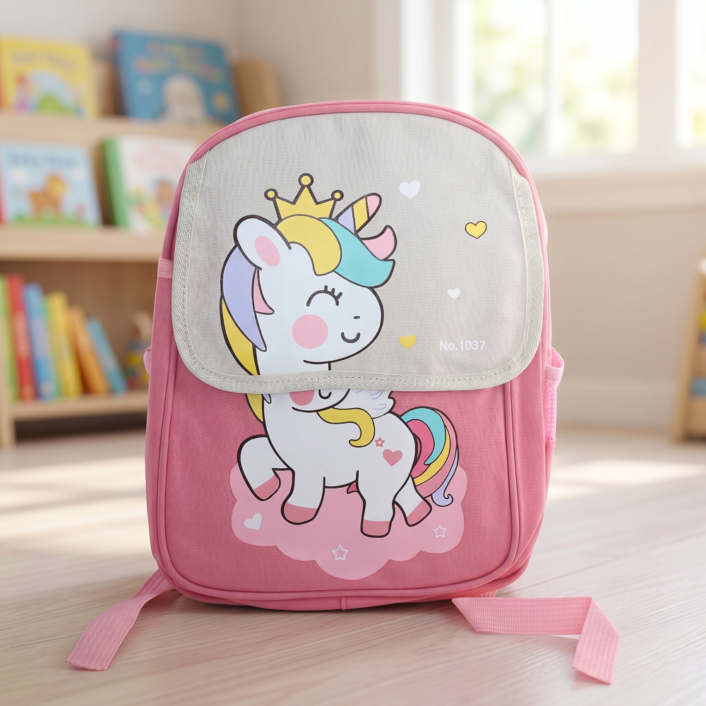 Colourful Pretend Shopping Trolley – main product image