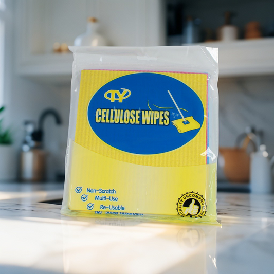 Cellulose Cleaning Wipes