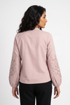 Women's Long Sleeve V-Neck Blouse