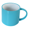 Round Ceramic Mug with Short Handle
