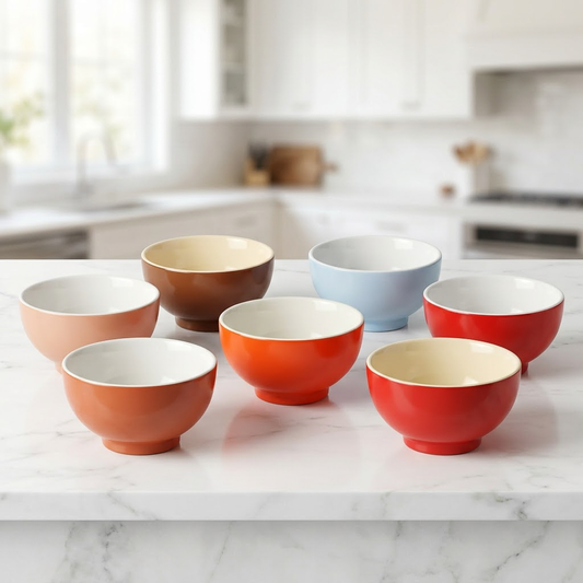 Glossy Ceramic Dessert & Serving Bowl