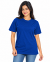 Everyday Co Women's Classic Crew Neck Solid Cotton T-Shirt - Front View (Photo 1)