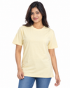 Everyday Co Women's Classic Crew Neck Solid Cotton T-Shirt - Front View (Photo 10)