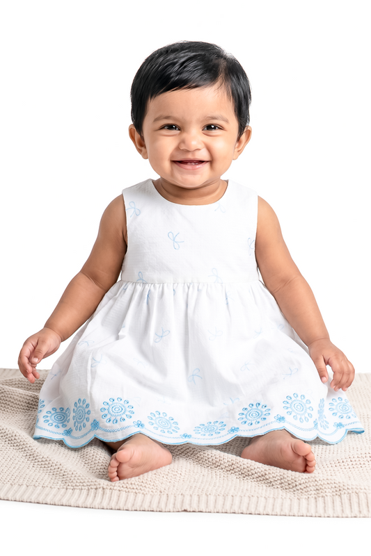 Girls' Toddlers Sleeveless Flared Frock