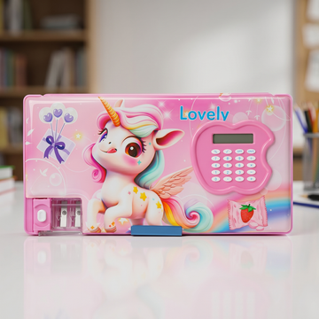 Colourful Plastic Pen Box