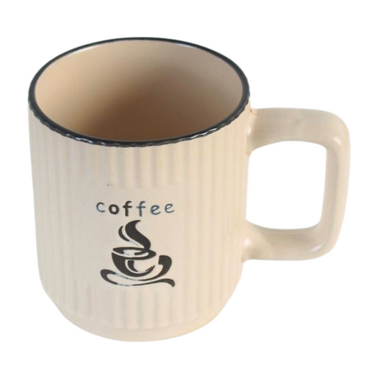 Autumn Tones Short Handle Ceramic Coffee Mug