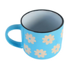Extra Large Short Handle Ceramic Coffee Mug