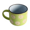Extra Large Short Handle Ceramic Coffee Mug
