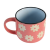 Extra Large Short Handle Ceramic Coffee Mug