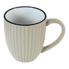 Tapered Ceramic Mug with Short Handle — Pastel Coffee & Tea Mugs