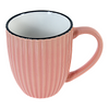Tapered Ceramic Mug with Short Handle — Pastel Coffee & Tea Mugs