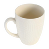 Grey Ceramic Coffee Mug – Elegant Patterned Drinkware for Home & Office
