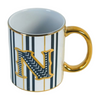 Wave Pattern Ceramic Coffee Mug