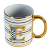 Wave Pattern Ceramic Coffee Mug