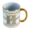 Wave Pattern Ceramic Coffee Mug