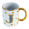 Wave Pattern Ceramic Coffee Mug