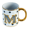Wave Pattern Ceramic Coffee Mug
