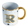 Wave Pattern Ceramic Coffee Mug
