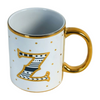 Wave Pattern Ceramic Coffee Mug