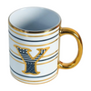 Wave Pattern Ceramic Coffee Mug