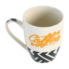Slim Gold Accent Ceramic Mug – Elegant Lightweight Design Cup