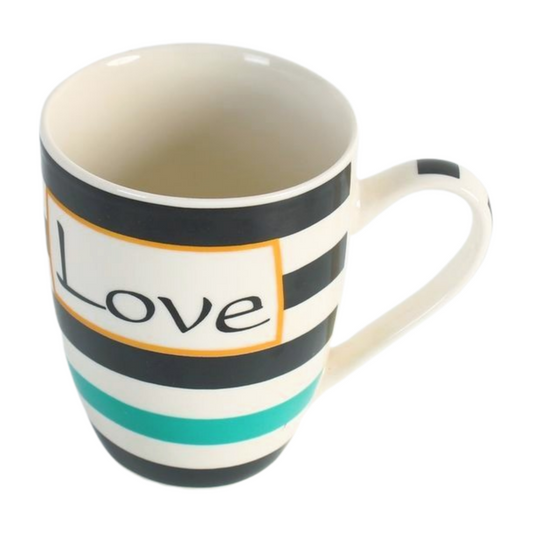 Black & White Statement Ceramic Mug