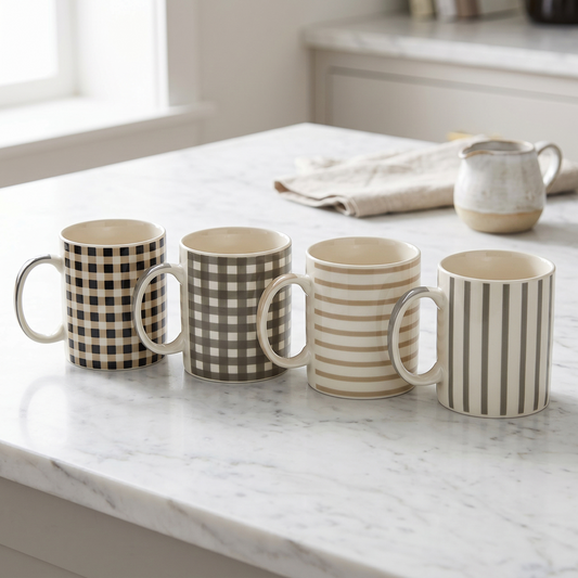 Ceramic Mug with Printed Design