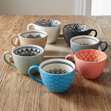 Classic Solid Color Ceramic Mug