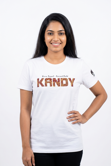 Women's White Classic Fit Crew Neck Tee