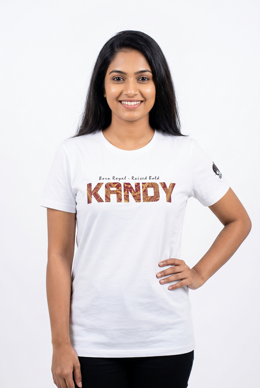 Women's White Classic Fit Crew Neck Tee