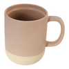 Insulated Wide-Lip Ceramic Mug in Jewel-Tone Colors