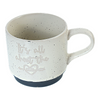 Premium Porcelain Mug in Tonal Neutral Shades