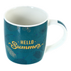 Artistic Illustrated Ceramic Coffee Mug