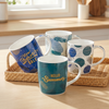 Artistic Illustrated Ceramic Coffee Mug
