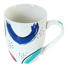 Geometric Pattern Ceramic Coffee Mug