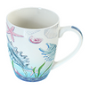 Printed Design White Ceramic Coffee Mug