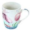 Printed Design White Ceramic Coffee Mug