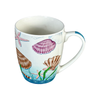 Compact Printed Ceramic Mug for Espresso & Cappuccino