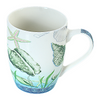 Printed Design White Ceramic Coffee Mug