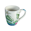 Compact Printed Ceramic Mug for Espresso & Cappuccino