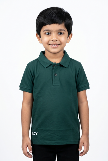 Boys Green Short Sleeve T-Shirt