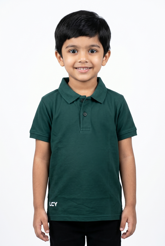 Boys Green Short Sleeve T-Shirt