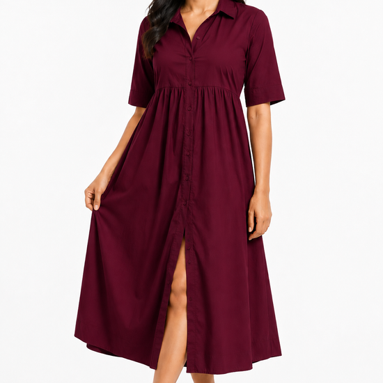 Women’s Long Casual Dress detail view 2