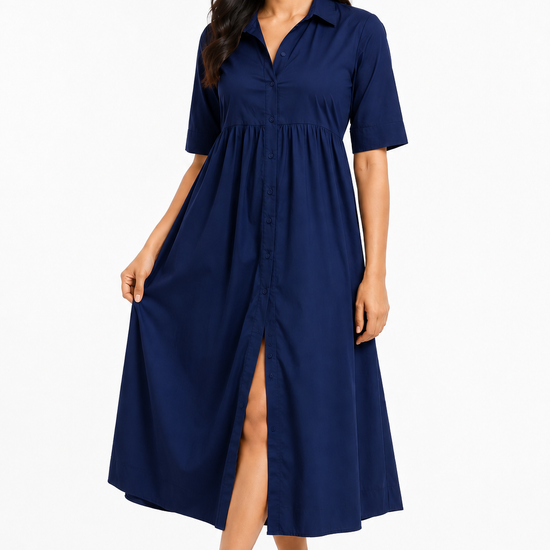 Women’s Long Casual Dress detail view 4
