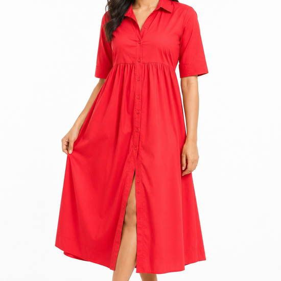 Women’s Long Casual Dress detail view 3