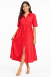 Women’s Long Casual Dress detail view 3