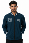 Men's Maroon Varsity Zip Jacket