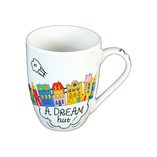 Decorative Printed Ceramic Tea Mug with Unique Designs