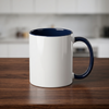Sculpted Ceramic Mug in Full-Spectrum Colors