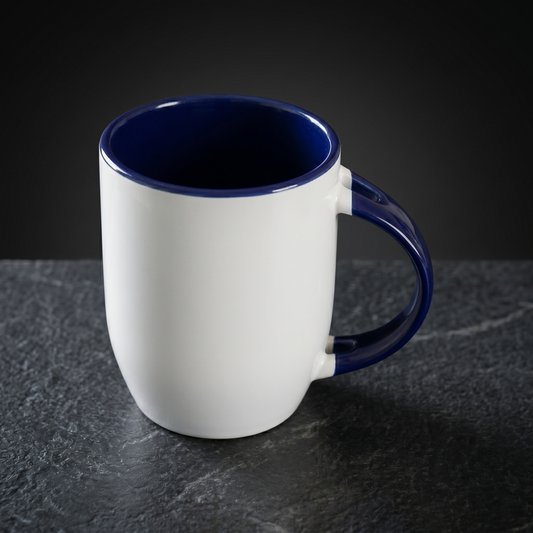 Sculpted Ceramic Mug in Full-Spectrum Colors